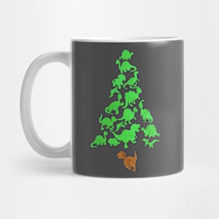 Christmas Tree Rex Mug